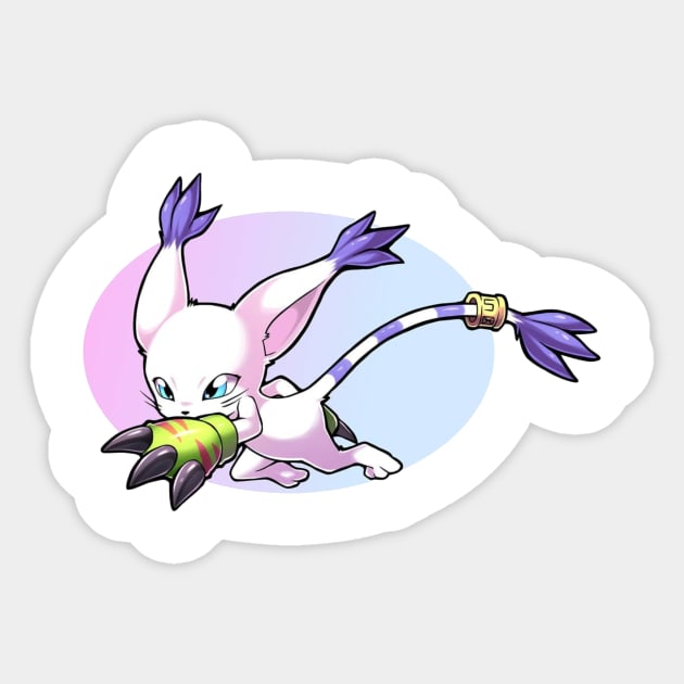 tailmon Sticker by fancy ghost